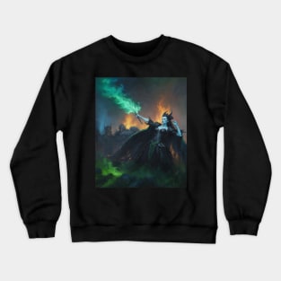 Queen Of Hell And Evil Demons Crewneck Sweatshirt